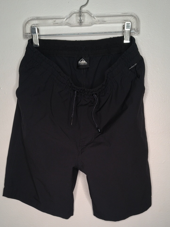 Quiksilver Other - Quiksilver Black Elastic Waist Swim Shorts